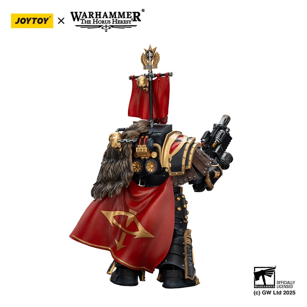🧪 LAB | SU ORDINAZIONE Warhammer 40,000: Sons of Horus Action Figure Legion Cataphractii Praetorwith Combi-Melta and Power Maul 14 cm