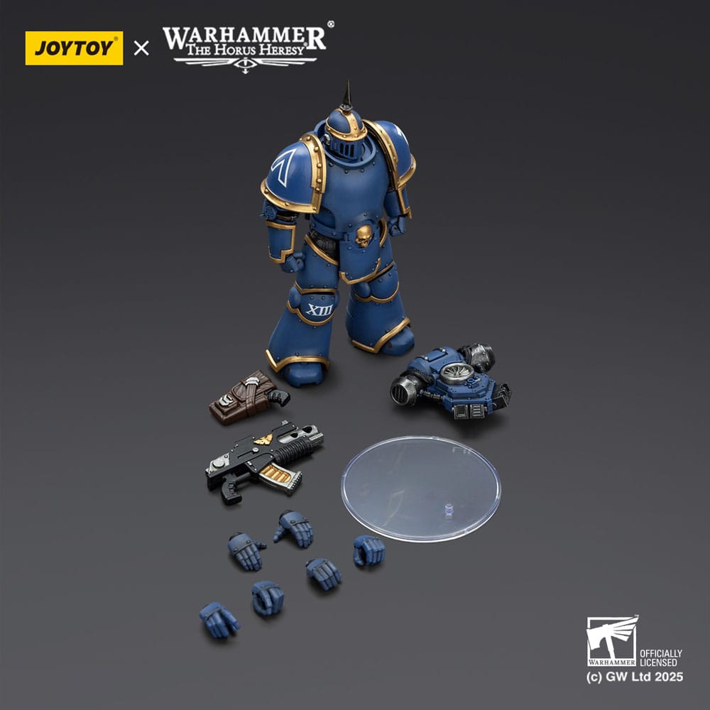 🧪 LAB | SU ORDINAZIONE Warhammer The Horus Heresy Action Figure Ultramarines MK lll Tactical Legionary 12 cm