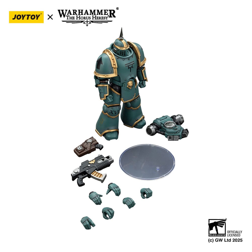 🧪 LAB | SU ORDINAZIONE Warhammer The Horus Heresy Action Figure Sons of Horus MK lll Tactical Legionary 12 cm