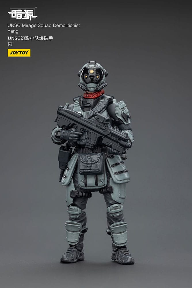 🧪 LAB | SU ORDINAZIONE Dark Source Action Figur UNSC Mirage Squad 7 cm