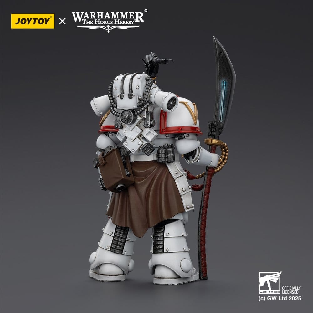 🧪 LAB | SU ORDINAZIONE Warhammer The Horus Heresy Action Figure White Scars Legion Praetor 12 cm