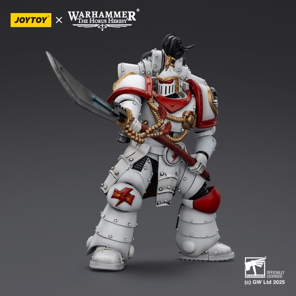 🧪 LAB | SU ORDINAZIONE Warhammer The Horus Heresy Action Figure White Scars Legion Praetor 12 cm