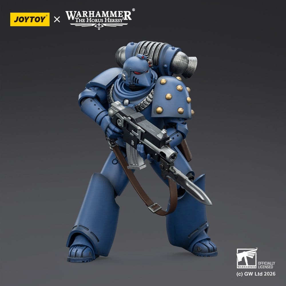 🧪 LAB | SU ORDINAZIONE Warhammer The Horus Heresy Action Figure Ultramarines MKVI Tactical Legionary 12 cm