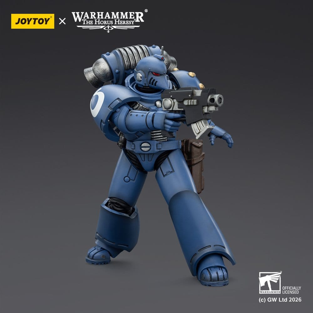 🧪 LAB | SU ORDINAZIONE Warhammer The Horus Heresy Action Figure Ultramarines MKVI Tactical Legionary 12 cm