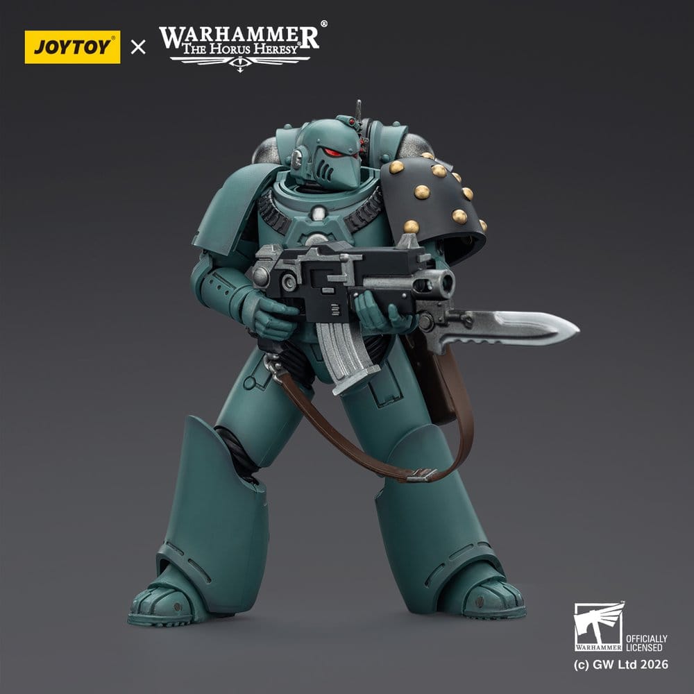 🧪 LAB | SU ORDINAZIONE Warhammer The Horus Heresy Action Figure Sons of Horus MKVI Tactical Legionary 12 cm