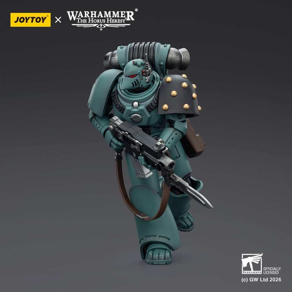 🧪 LAB | SU ORDINAZIONE Warhammer The Horus Heresy Action Figure Sons of Horus MKVI Tactical Legionary 12 cm