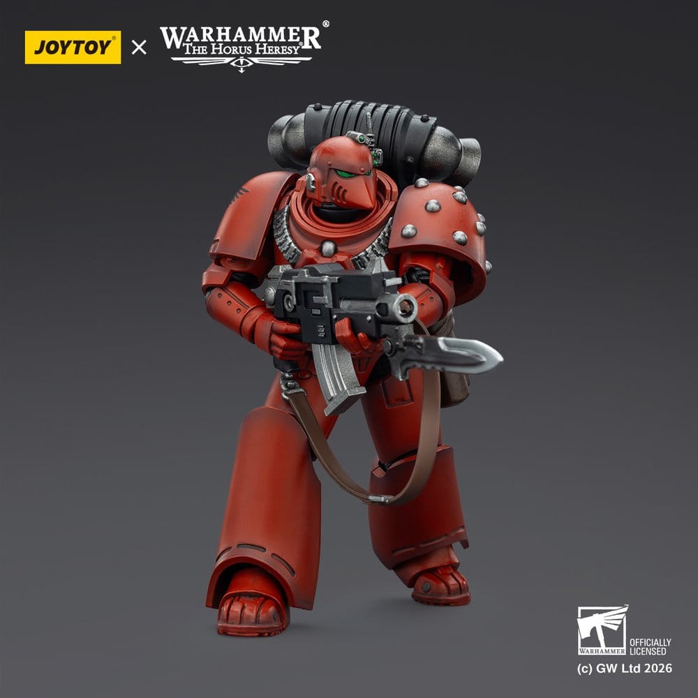 🧪 LAB | SU ORDINAZIONE Warhammer The Horus Heresy Action Figure Blood Angels MKVI Tactical Legionary 12 cm