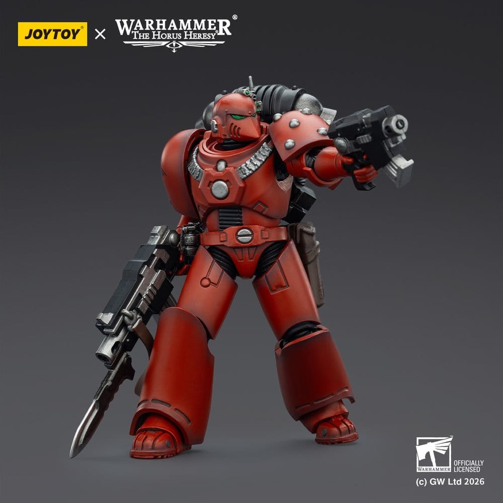 🧪 LAB | SU ORDINAZIONE Warhammer The Horus Heresy Action Figure Blood Angels MKVI Tactical Legionary 12 cm
