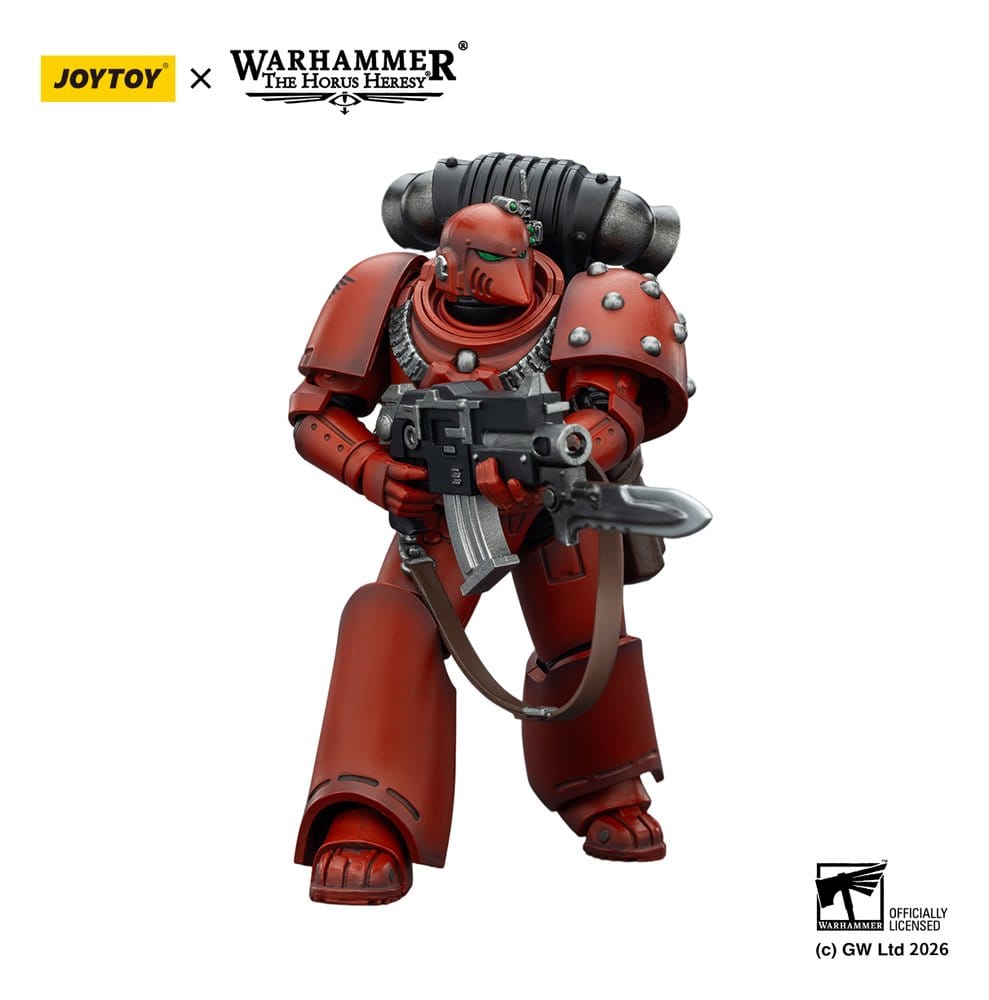 🧪 LAB | SU ORDINAZIONE Warhammer The Horus Heresy Action Figure Blood Angels MKVI Tactical Legionary 12 cm