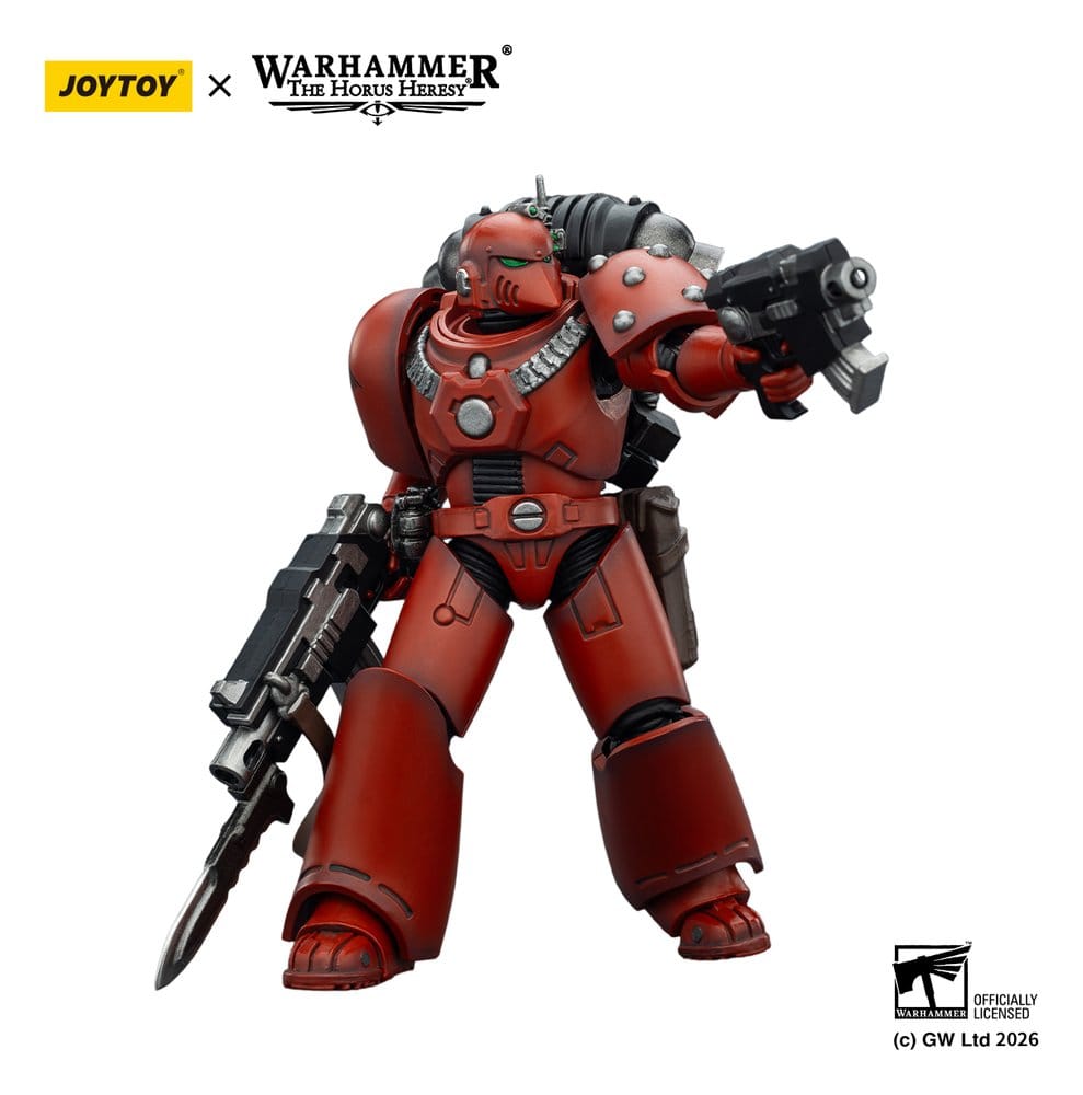 🧪 LAB | SU ORDINAZIONE Warhammer The Horus Heresy Action Figure Blood Angels MKVI Tactical Legionary 12 cm