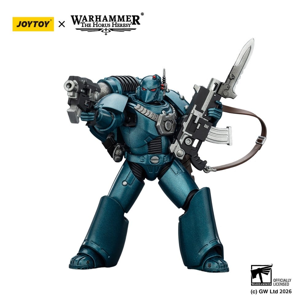 🧪 LAB | SU ORDINAZIONE Warhammer The Horus Heresy Action Figure Alpha Legion MKVI Tactical Legionary 12 cm