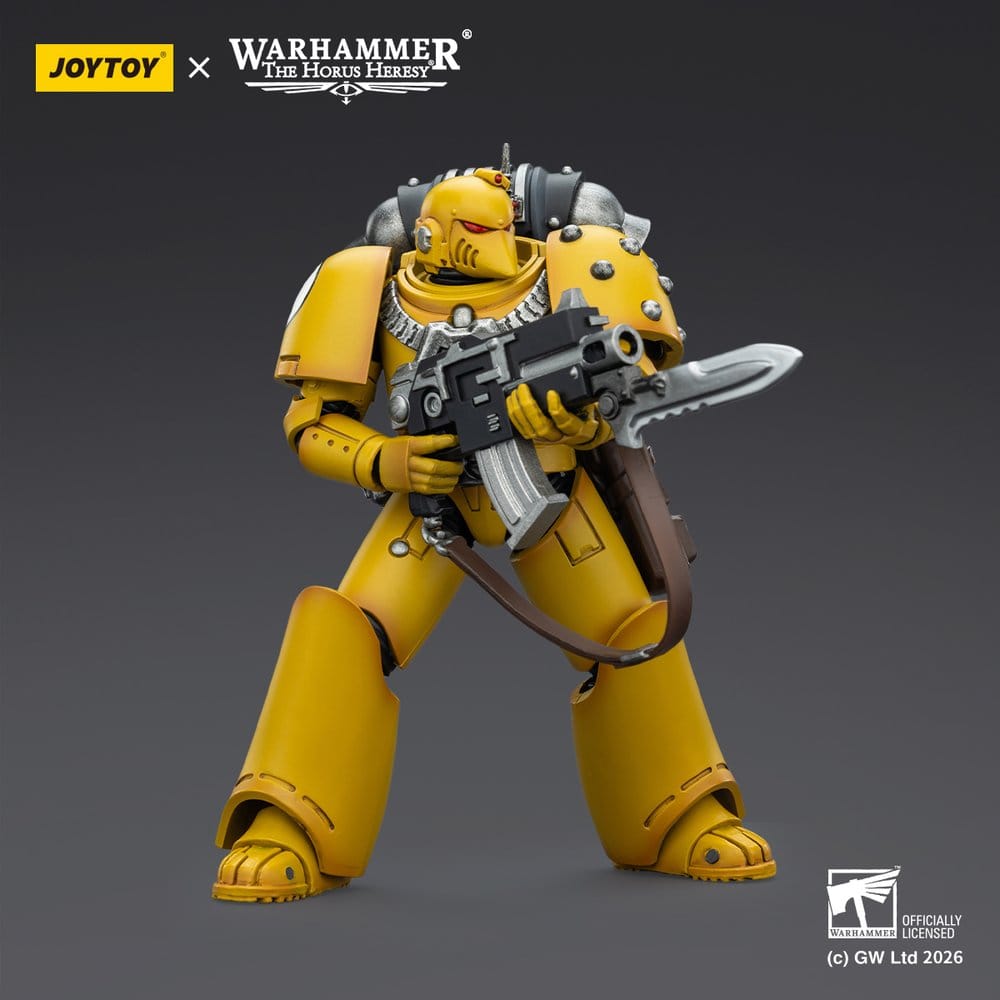 🧪 LAB | SU ORDINAZIONE Warhammer The Horus Heresy Action Figure Imperial Fist MKVI Tactical Legionary 12 cm