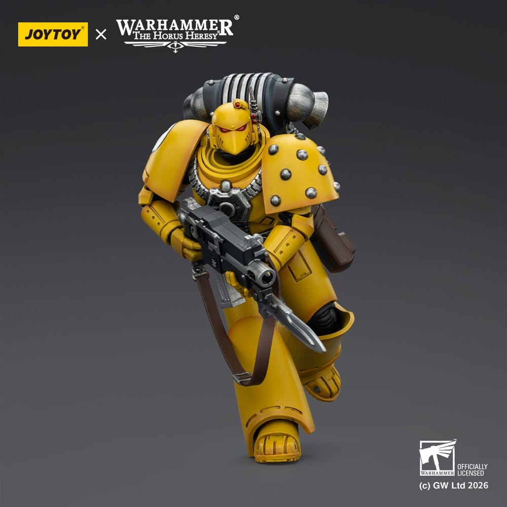 🧪 LAB | SU ORDINAZIONE Warhammer The Horus Heresy Action Figure Imperial Fist MKVI Tactical Legionary 12 cm
