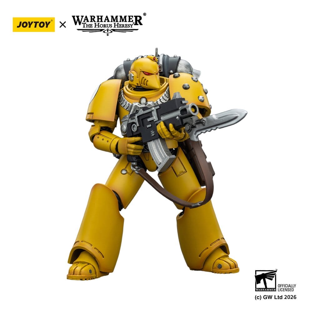 🧪 LAB | SU ORDINAZIONE Warhammer The Horus Heresy Action Figure Imperial Fist MKVI Tactical Legionary 12 cm