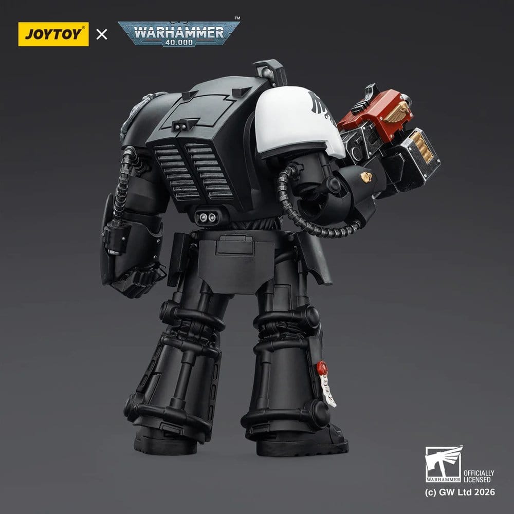 🧪 LAB | SU ORDINAZIONE Warhammer 40,000 Action Figure Raven Guard Terminator 2 with Power Fist and Storm Bolter 14 cm