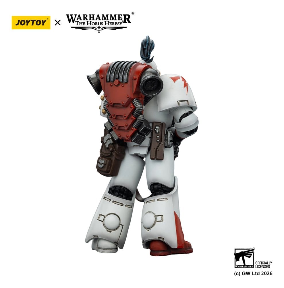 🧪 LAB | SU ORDINAZIONE Warhammer The Horus Heresy Action Figure White Scars MKVI Tactical Legionary 12 cm