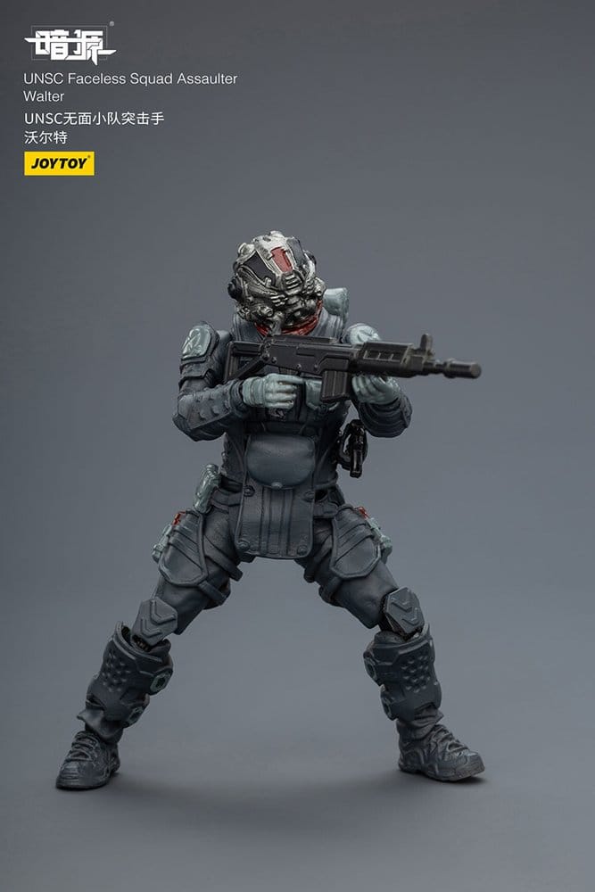 🧪 LAB | SU ORDINAZIONE Dark Source Action Figure 1/25 UNSC Faceless Squad 8 cm