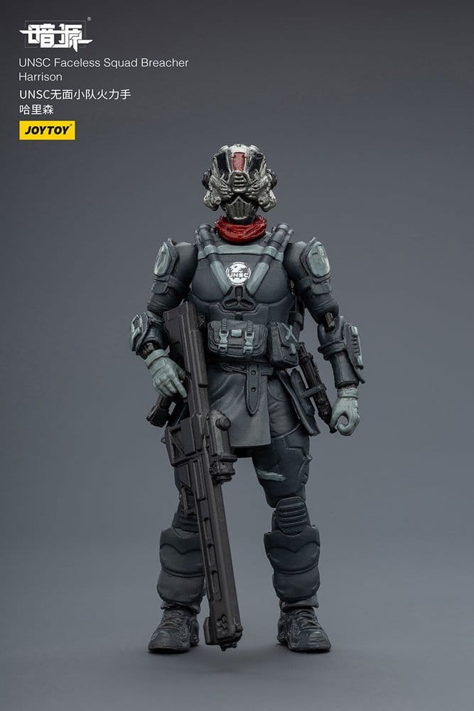 🧪 LAB | SU ORDINAZIONE Dark Source Action Figure 1/25 UNSC Faceless Squad 8 cm