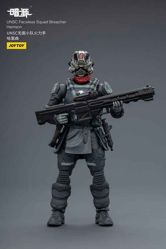 🧪 LAB | SU ORDINAZIONE Dark Source Action Figure 1/25 UNSC Faceless Squad 8 cm