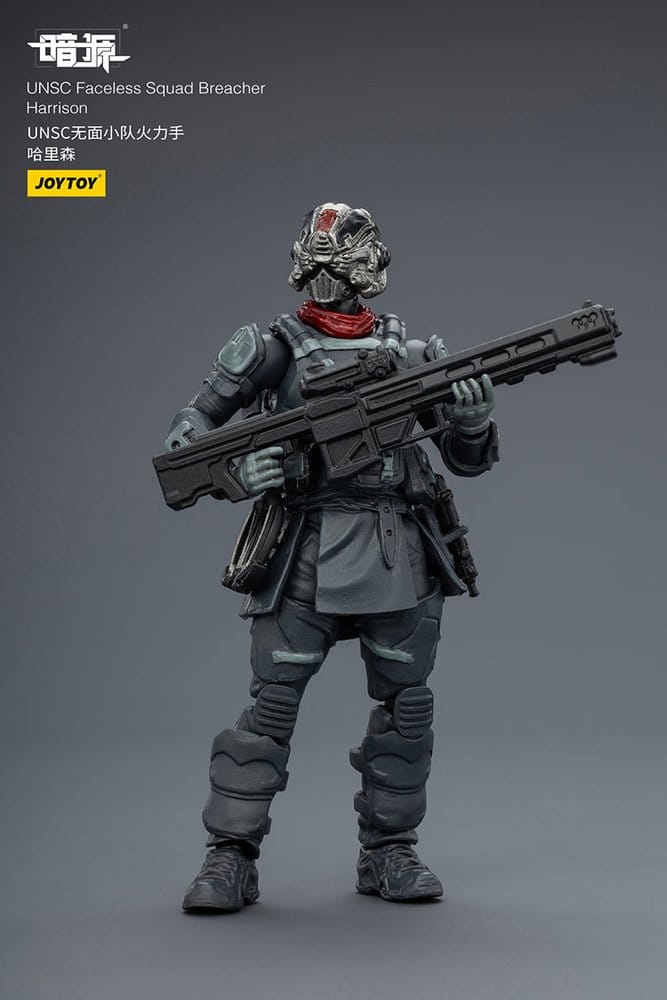 🧪 LAB | SU ORDINAZIONE Dark Source Action Figure 1/25 UNSC Faceless Squad 8 cm