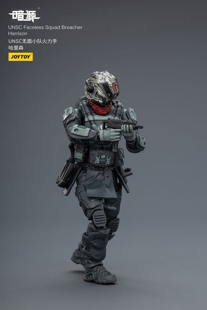 🧪 LAB | SU ORDINAZIONE Dark Source Action Figure 1/25 UNSC Faceless Squad 8 cm