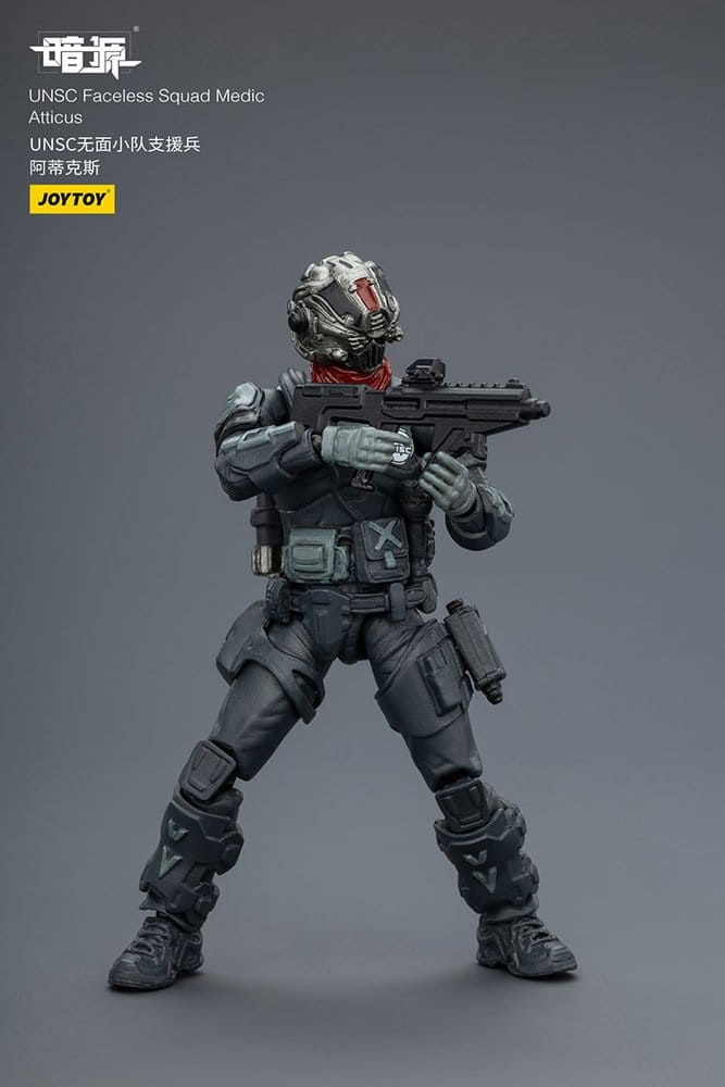 🧪 LAB | SU ORDINAZIONE Dark Source Action Figure 1/25 UNSC Faceless Squad 8 cm