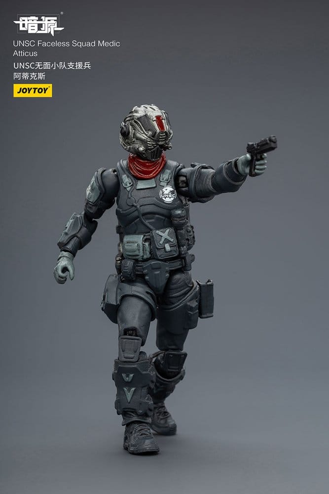 🧪 LAB | SU ORDINAZIONE Dark Source Action Figure 1/25 UNSC Faceless Squad 8 cm