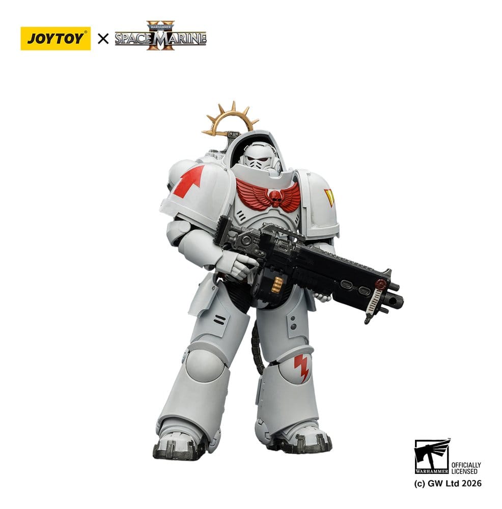 🧪 LAB | SU ORDINAZIONE Warhammer 40,000 Action Figure Game Edition White Scars Heavy Intercessor 13 cm