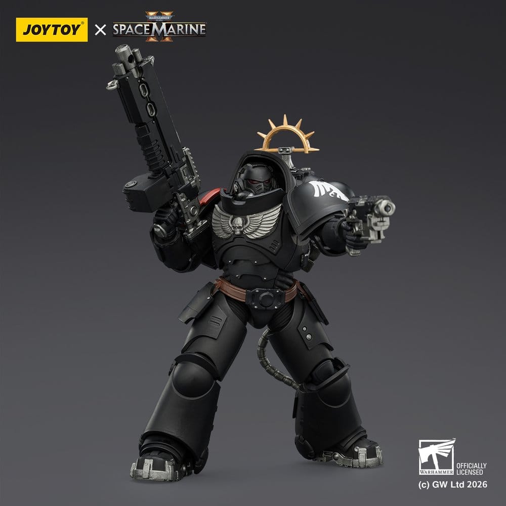 🧪 LAB | SU ORDINAZIONE Warhammer 40,000 Action Figure Raven Guard Heavy Intercessor 13 cm