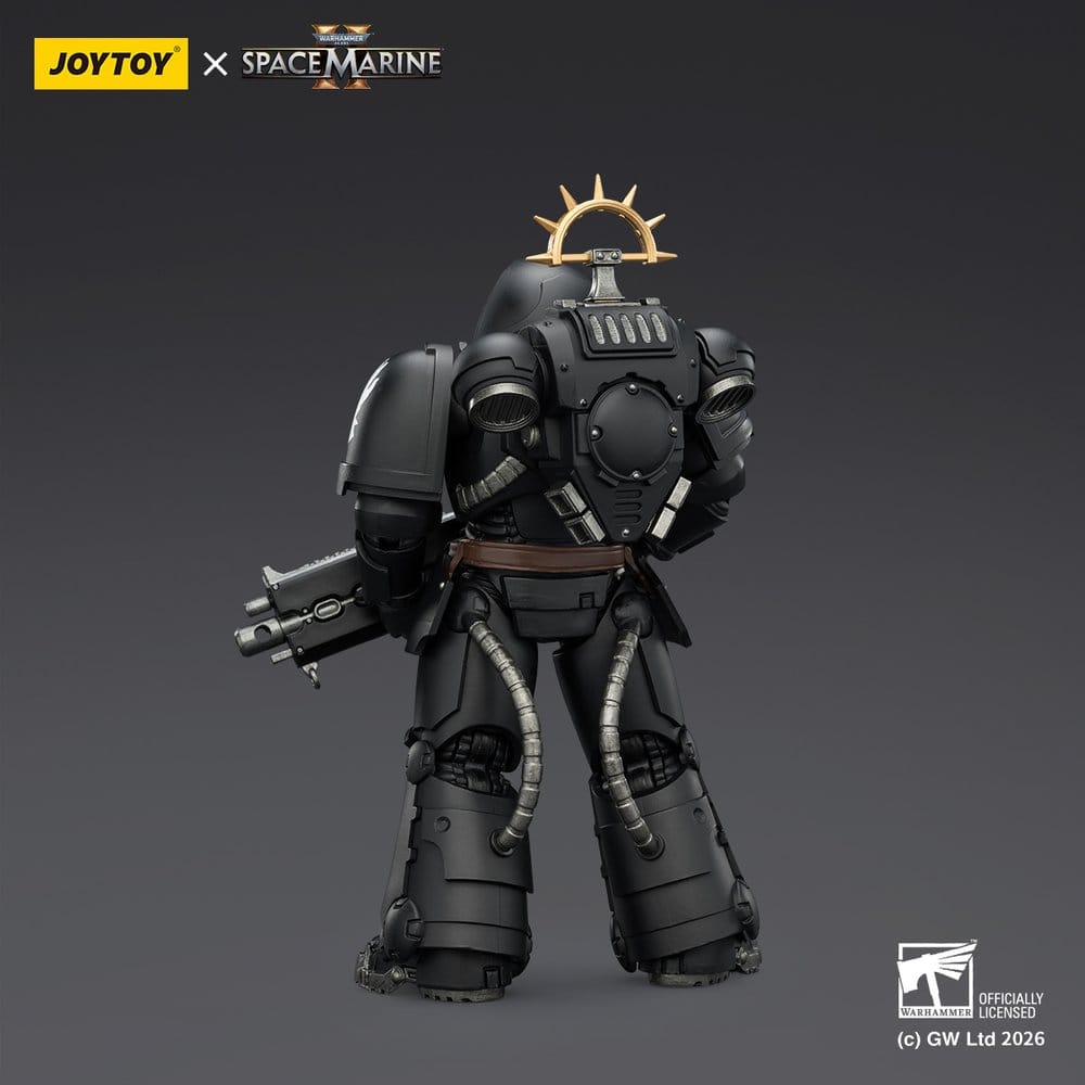 🧪 LAB | SU ORDINAZIONE Warhammer 40,000 Action Figure Game Edition Iron Hands Heavy Intercessor 13 cm