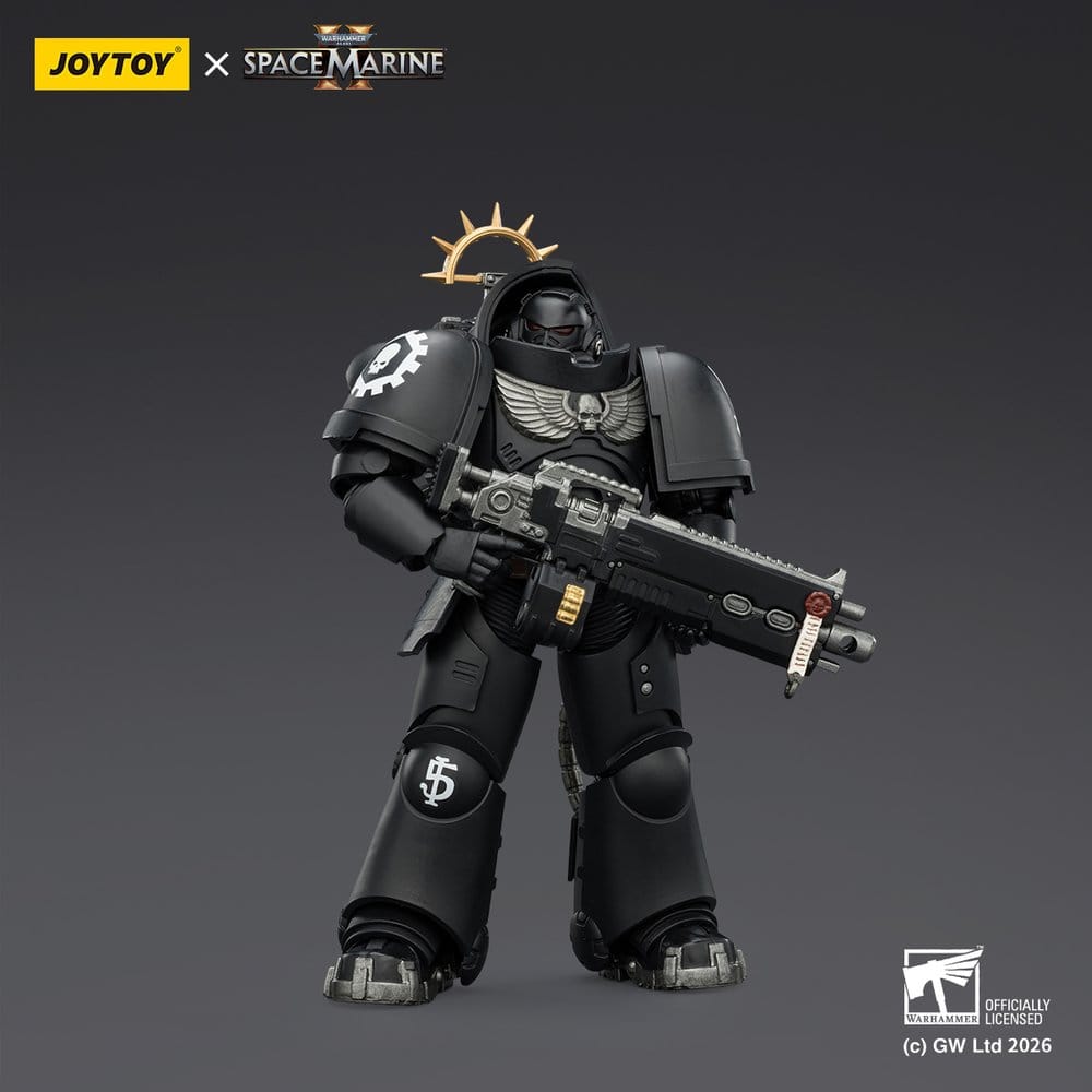 🧪 LAB | SU ORDINAZIONE Warhammer 40,000 Action Figure Game Edition Iron Hands Heavy Intercessor 13 cm