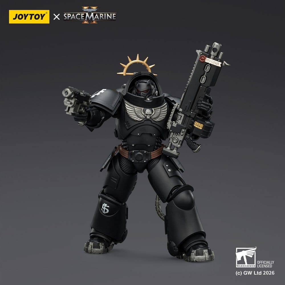 🧪 LAB | SU ORDINAZIONE Warhammer 40,000 Action Figure Game Edition Iron Hands Heavy Intercessor 13 cm