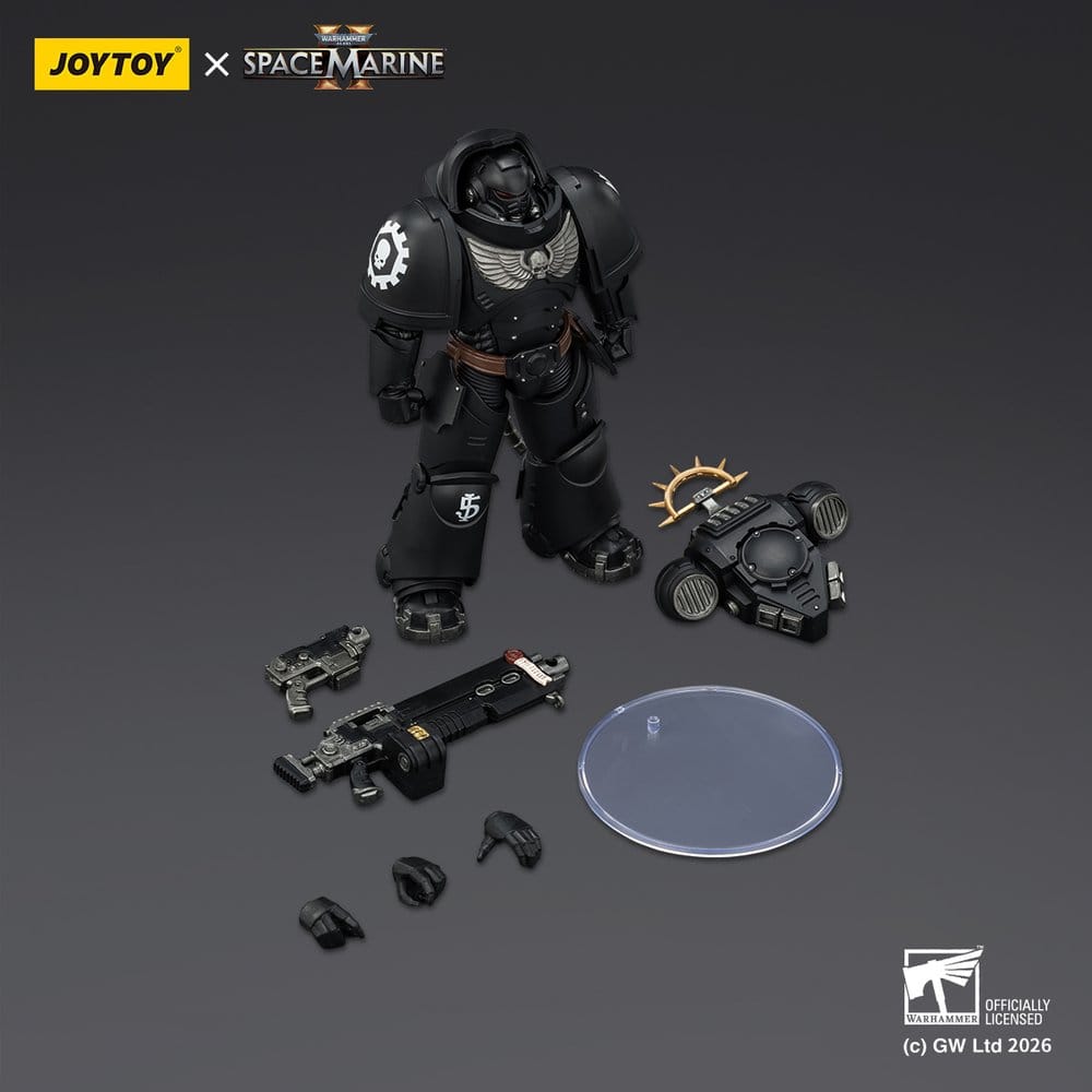 🧪 LAB | SU ORDINAZIONE Warhammer 40,000 Action Figure Game Edition Iron Hands Heavy Intercessor 13 cm