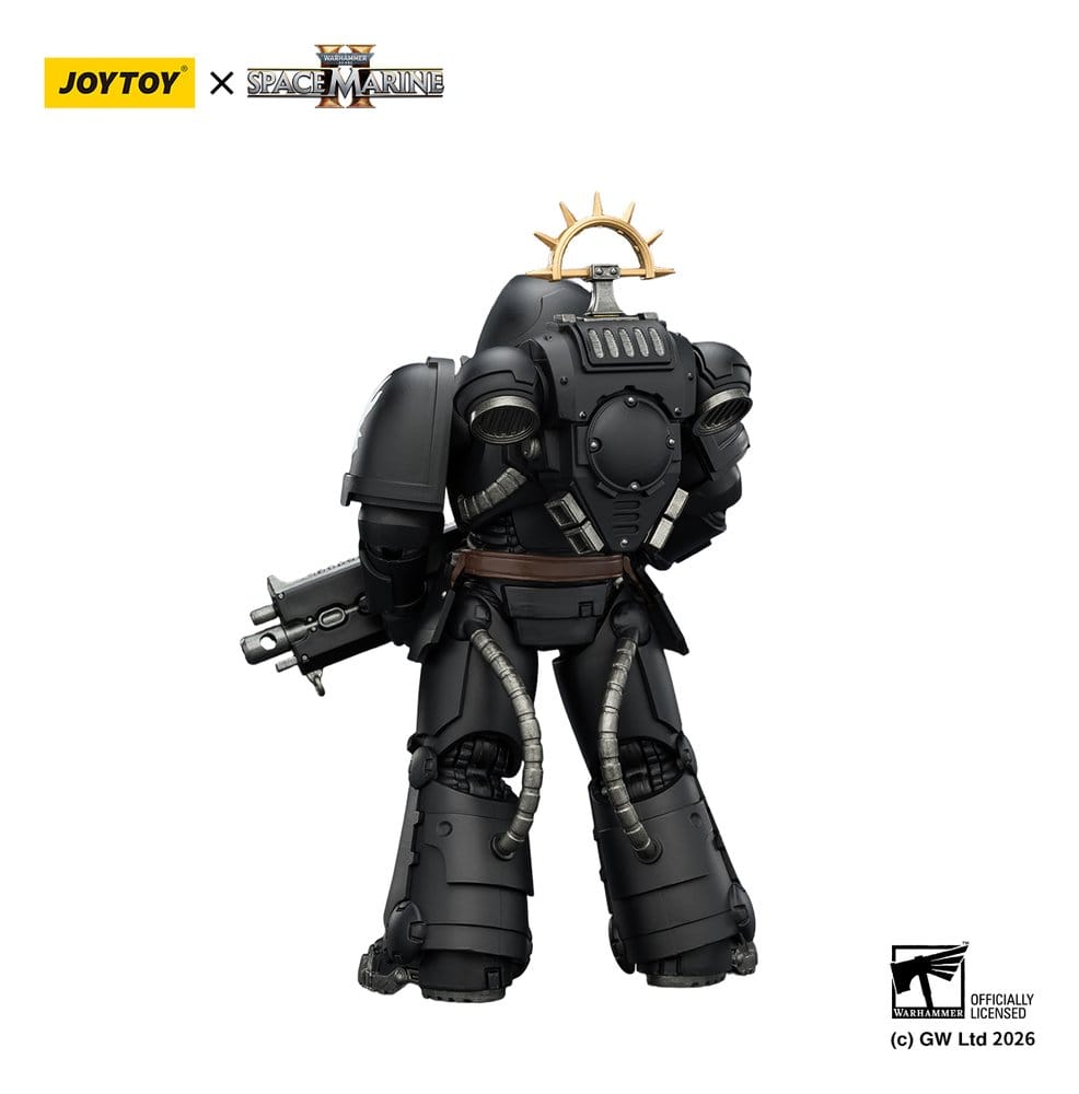 🧪 LAB | SU ORDINAZIONE Warhammer 40,000 Action Figure Game Edition Iron Hands Heavy Intercessor 13 cm