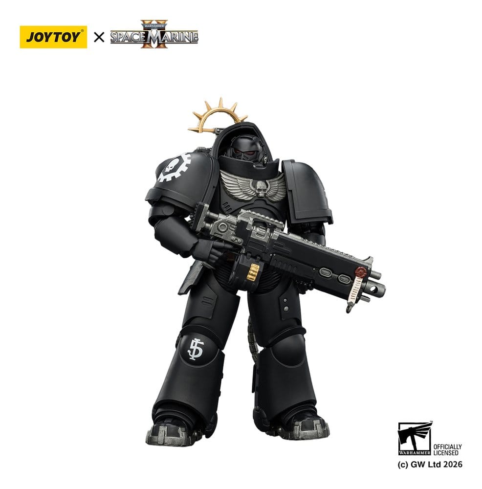 🧪 LAB | SU ORDINAZIONE Warhammer 40,000 Action Figure Game Edition Iron Hands Heavy Intercessor 13 cm