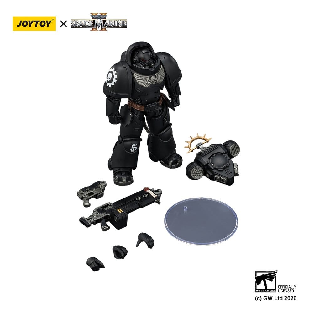🧪 LAB | SU ORDINAZIONE Warhammer 40,000 Action Figure Game Edition Iron Hands Heavy Intercessor 13 cm