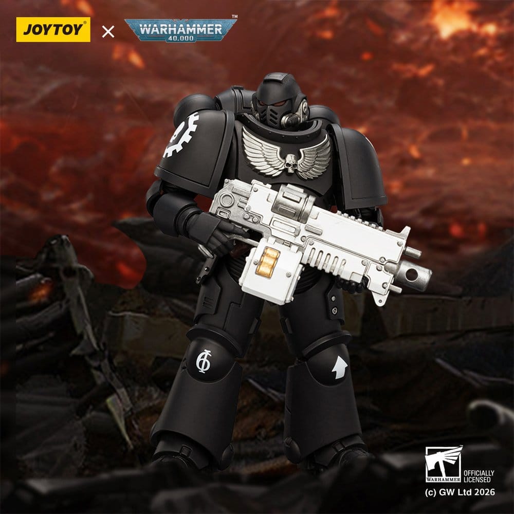🧪 LAB | SU ORDINAZIONE Warhammer 40,000 Action Figure Iron Hands Intercessor 12 cm