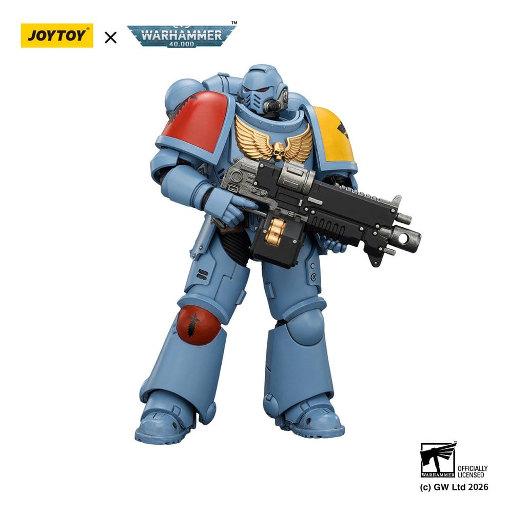 🧪 LAB | SU ORDINAZIONE Warhammer 40,000 Action Figure Space Wolves Intercessor 12 cm