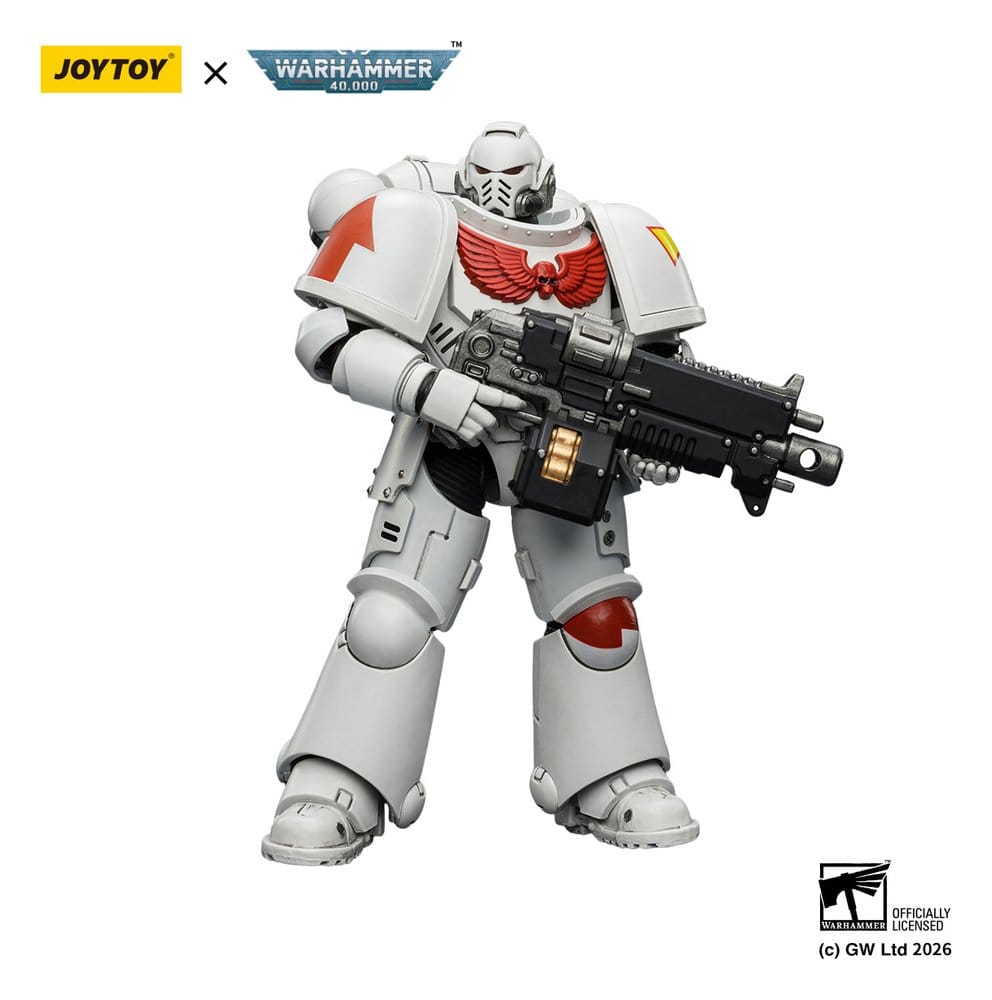 🧪 LAB | SU ORDINAZIONE Warhammer 40,000 Action Figure White Scars Intercessor 12 cm