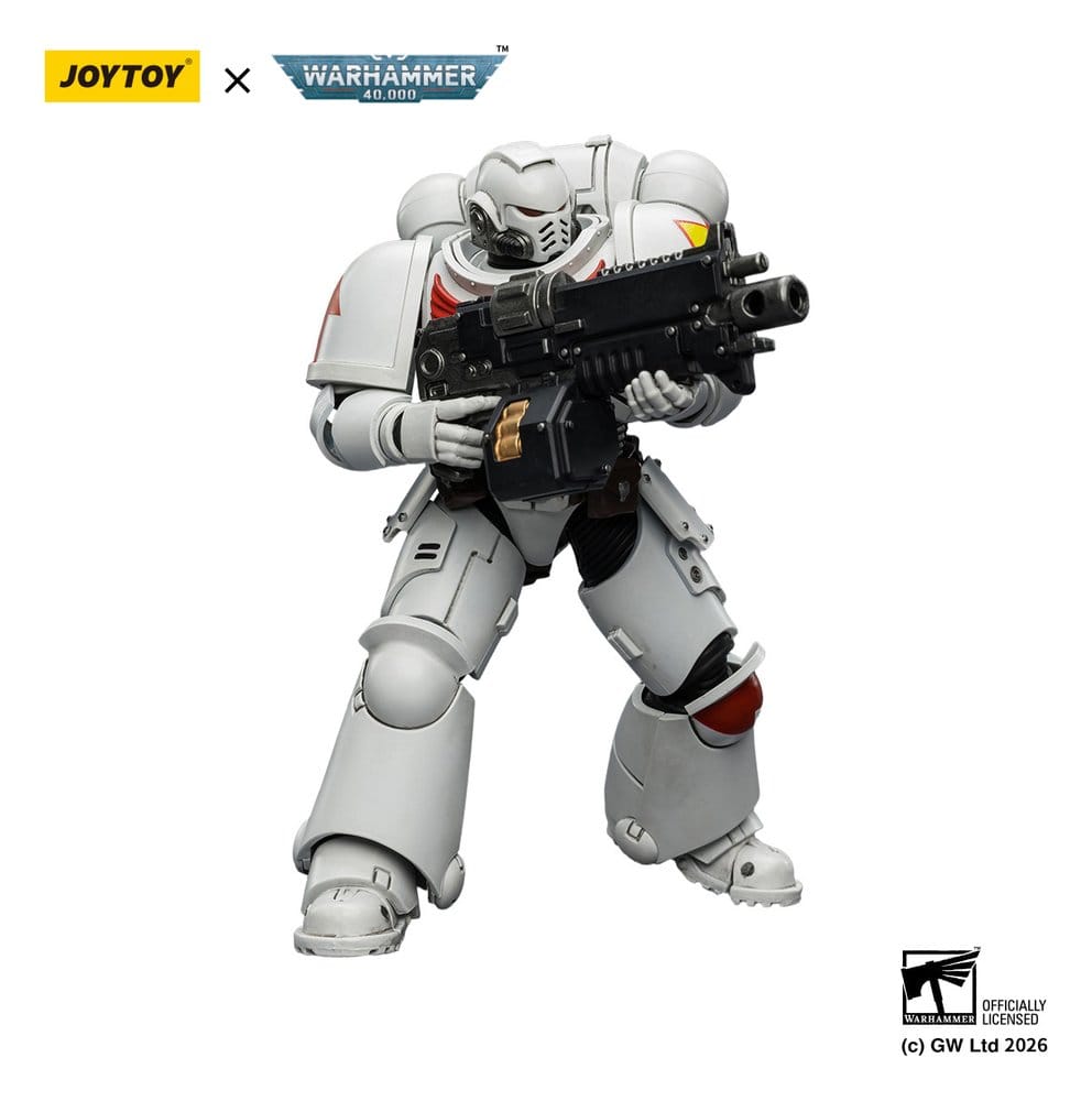 🧪 LAB | SU ORDINAZIONE Warhammer 40,000 Action Figure White Scars Intercessor 12 cm