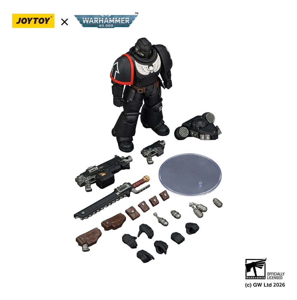🧪 LAB | SU ORDINAZIONE Warhammer 40,000 Action Figure Raven Guard Intercessor 12 cm