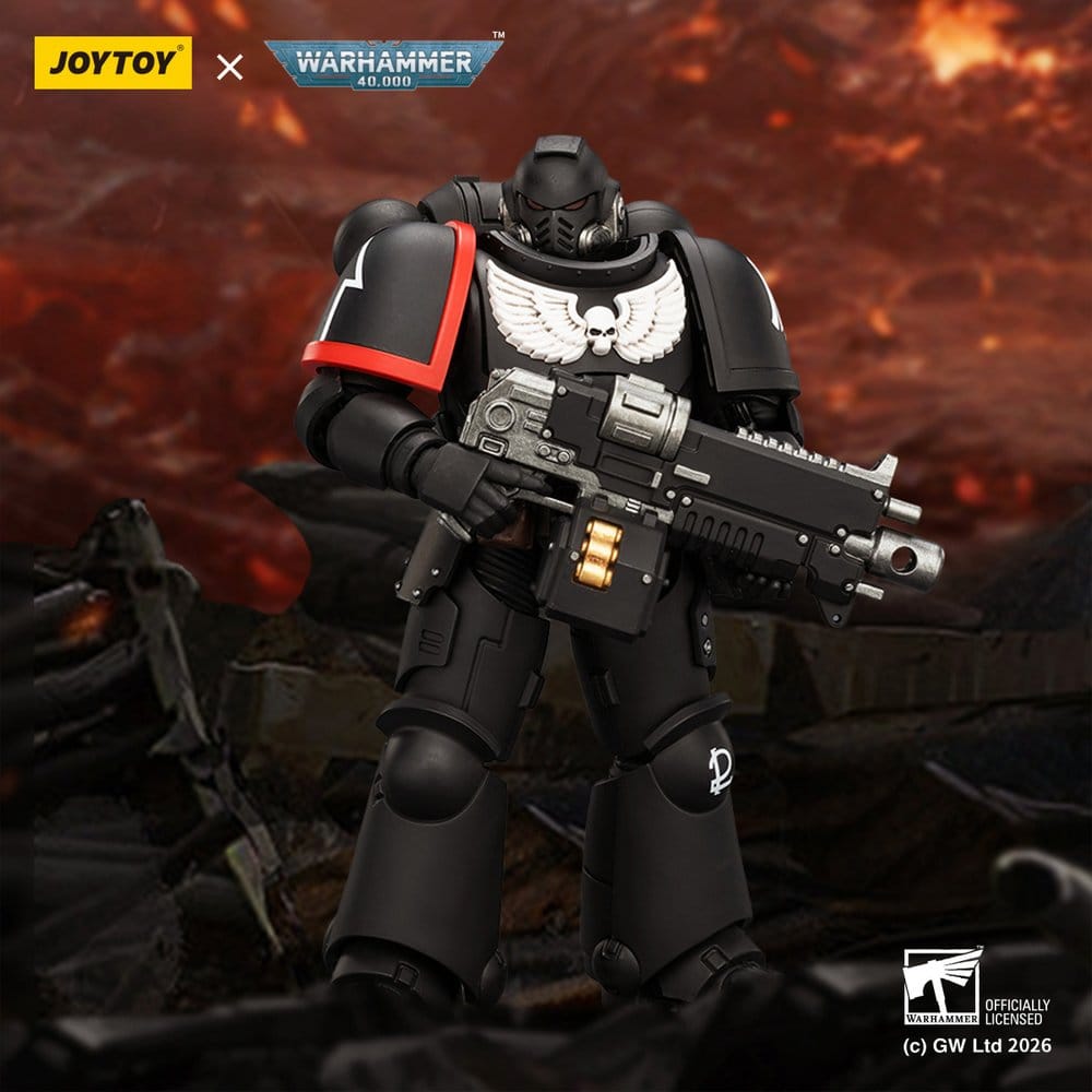 🧪 LAB | SU ORDINAZIONE Warhammer 40,000 Action Figure Raven Guard Intercessor 12 cm