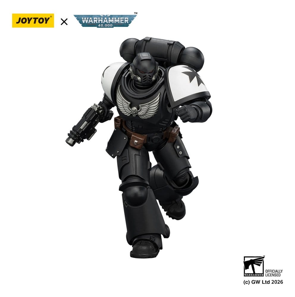 🧪 LAB | SU ORDINAZIONE Warhammer 40,000 Action Figure Black Templars Intercessor 12 cm