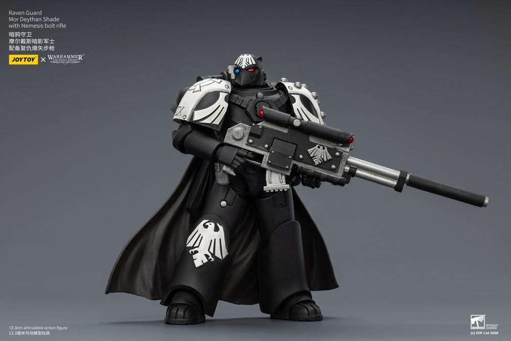 🧪 LAB | SU ORDINAZIONE Warhammer 40,000 Action Figure Raven Guard Mor Deythan Shade 12 cm