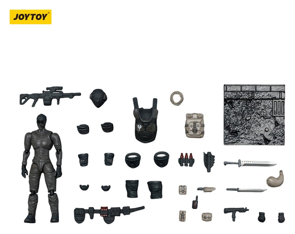 🧪 LAB | SU ORDINAZIONE Dark Source Action Figure Steel Ride Corps Assaulter Echo 8 cm
