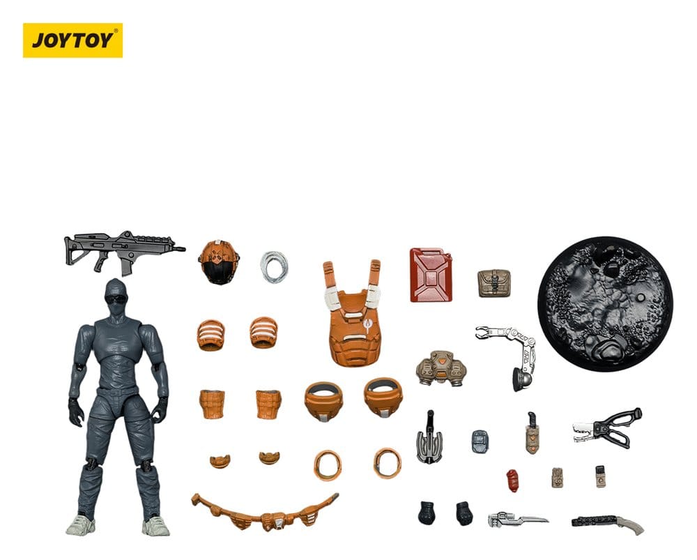 🧪 LAB | SU ORDINAZIONE Dark Source Action Figure Steel Ride Corps Engineer Chris 8 cm
