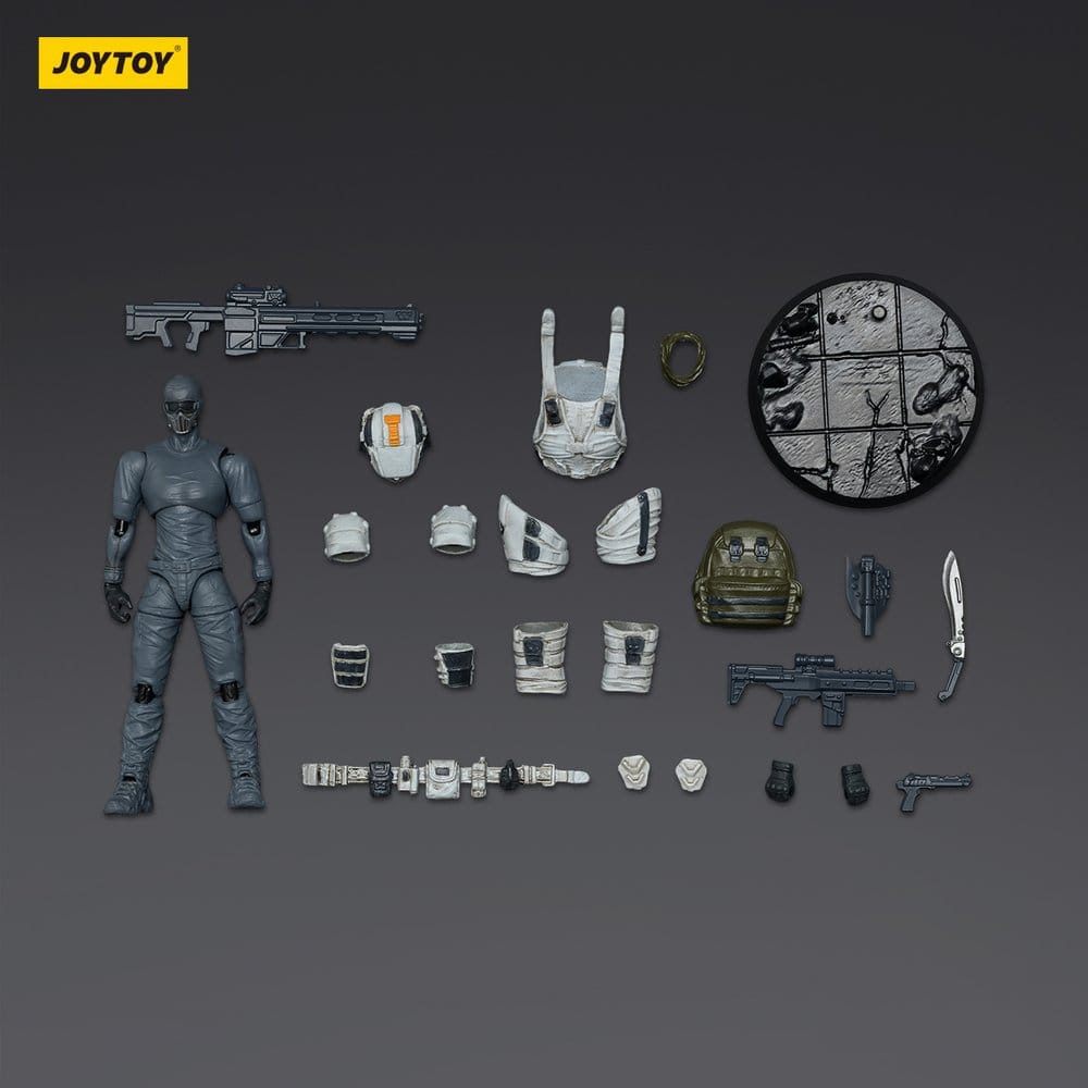 🧪 LAB | SU ORDINAZIONE Dark Source Action Figure Steel Ride Corps Assaulter Albedo 8 cm
