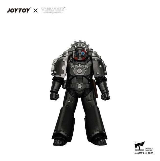 🧪 LAB | PREORDINE+ 04/2027 Warhammer The Horus Heresy Action Figure Iron Hands MkVI Tactical Sergeant 12 cm