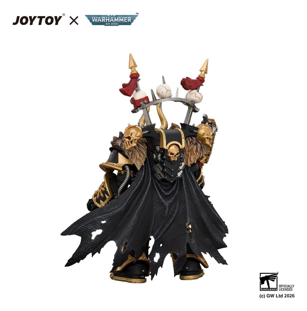 🧪 LAB | PREORDINE+ 04/2027 Warhammer Action Figure Black Legion Chaos Lord (13 cm)