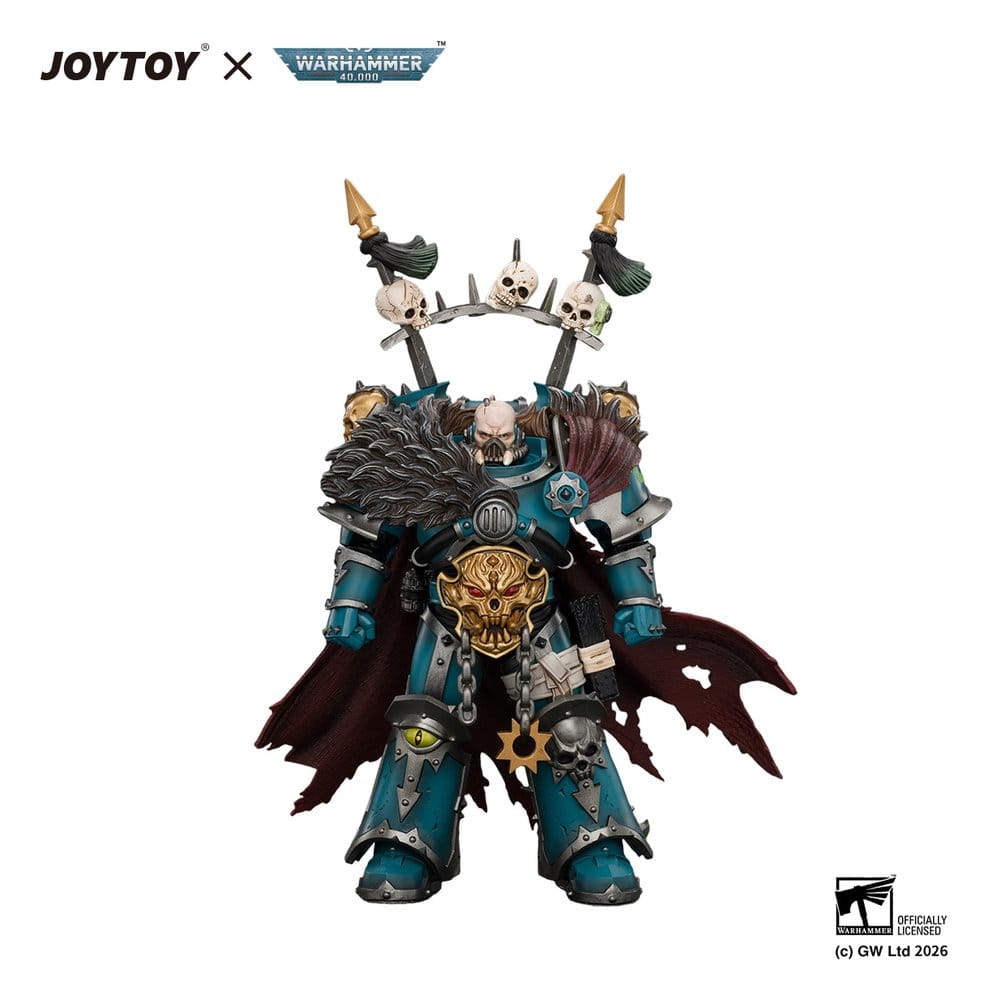 🧪 LAB | PREORDINE+ 04/2027 Warhammer Action Figure Alpha Legion Chaos Lord (13 cm)